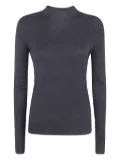 Seventy ribbed turtleneck sweater - Black