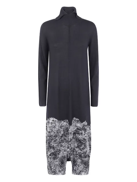 PierAntonioGaspari printed turtleneck dress