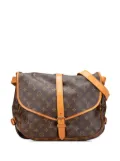 Louis Vuitton Pre-Owned 2001 Monogram Saumur 35 crossbody bag - Brown