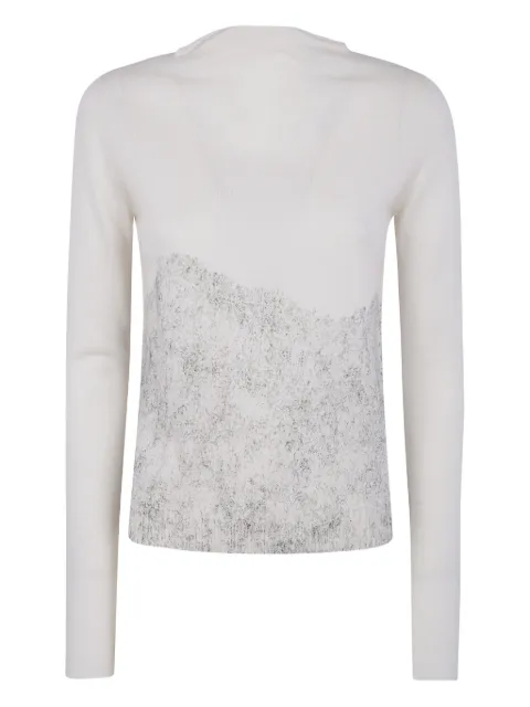 PierAntonioGaspari turtleneck speckled wool sweater