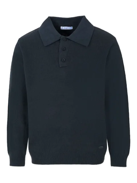 Mayoral playera tipo polo manga larga