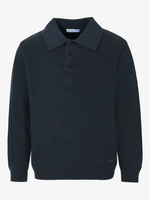 Mayoral playera tipo polo manga larga