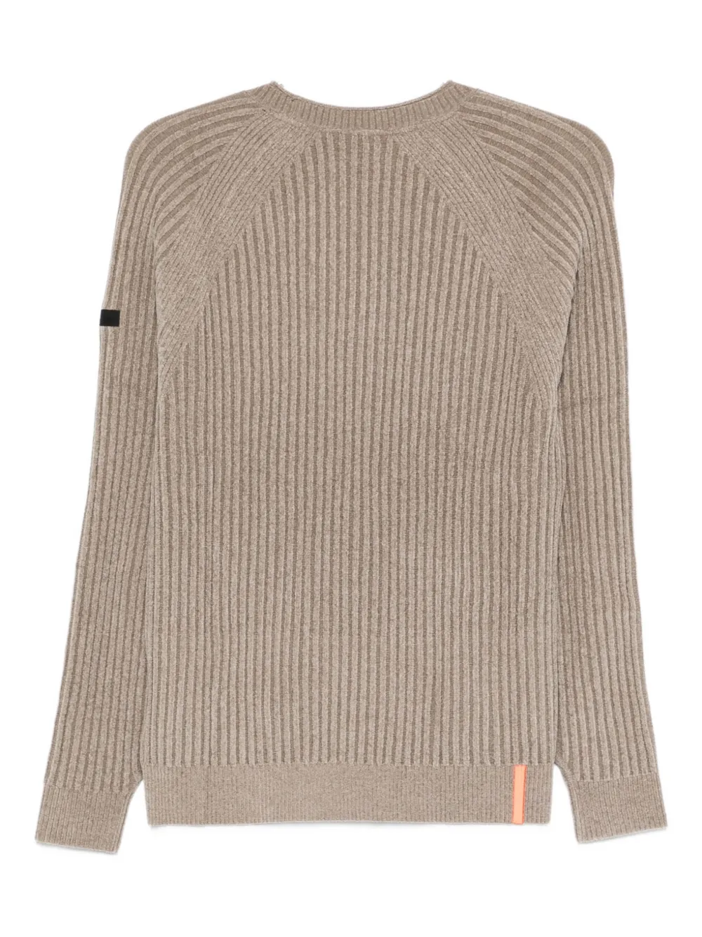 RRD ribbed-knit raglan sweater Beige