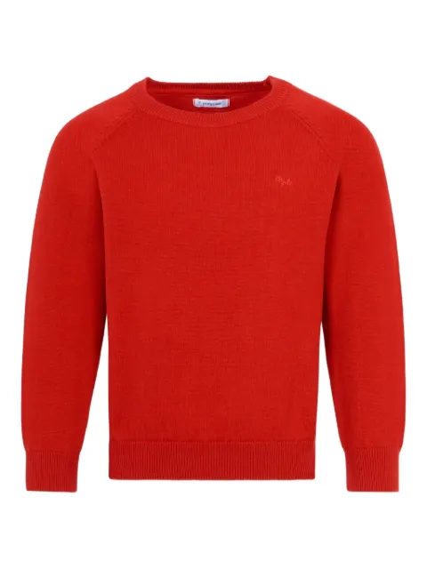 Mayoral raglan-sleeve cotton sweater