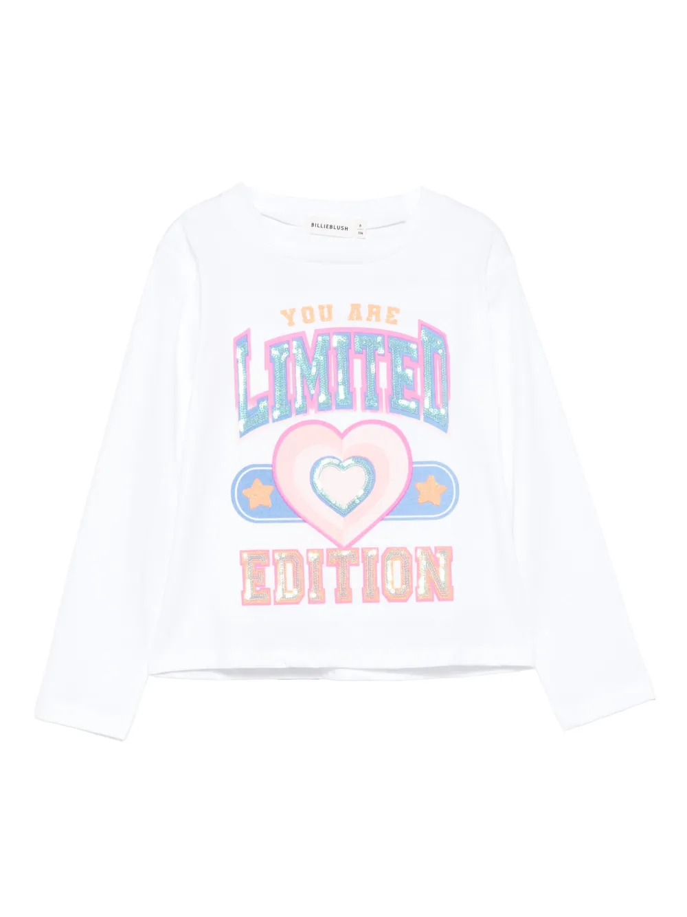 Billieblush T-shirt met pailletten Wit