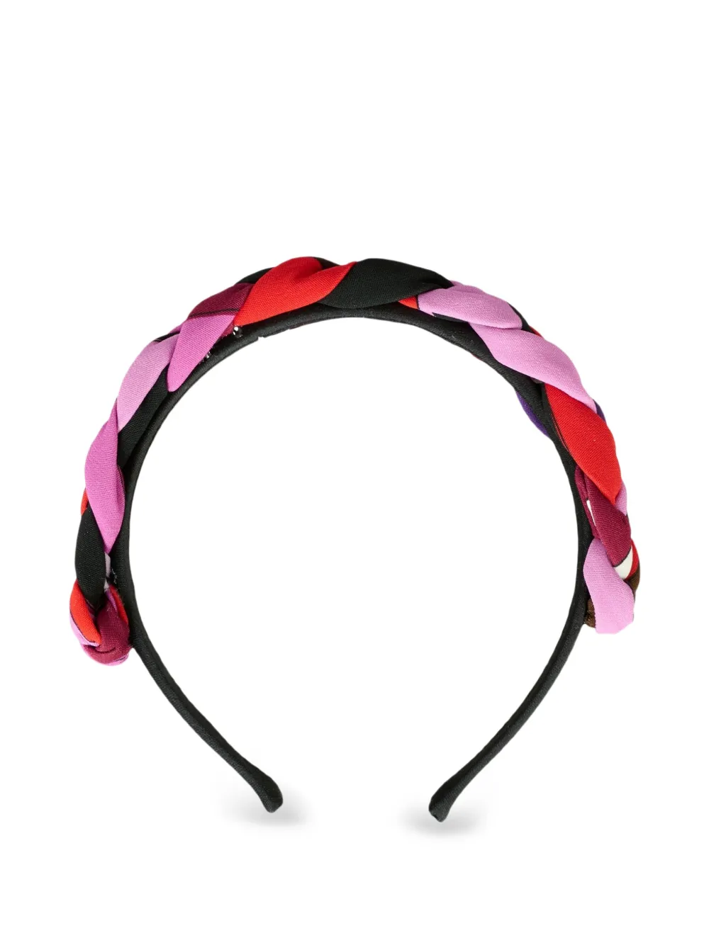 PUCCI Junior Gevlochten haarband Roze