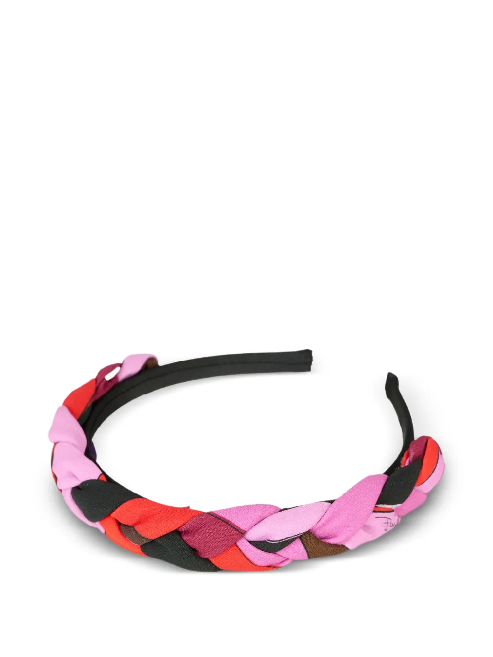 PUCCI Junior Gevlochten haarband Roze