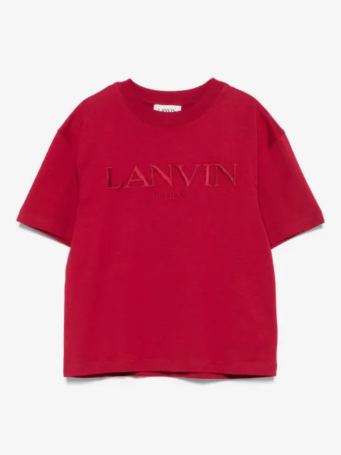 Lanvin Enfant embroidered-logo T-shirt