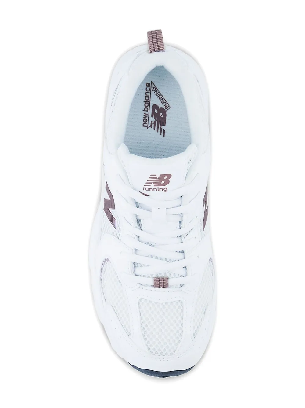 New Balance Kids 530 mesh-panel sneakers Wit