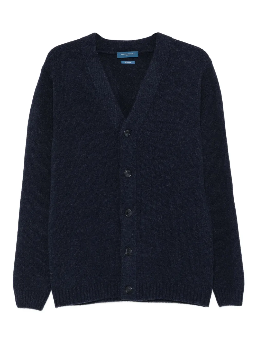 Daniele Fiesoli button-front wool cardigan | Blue | Image 1