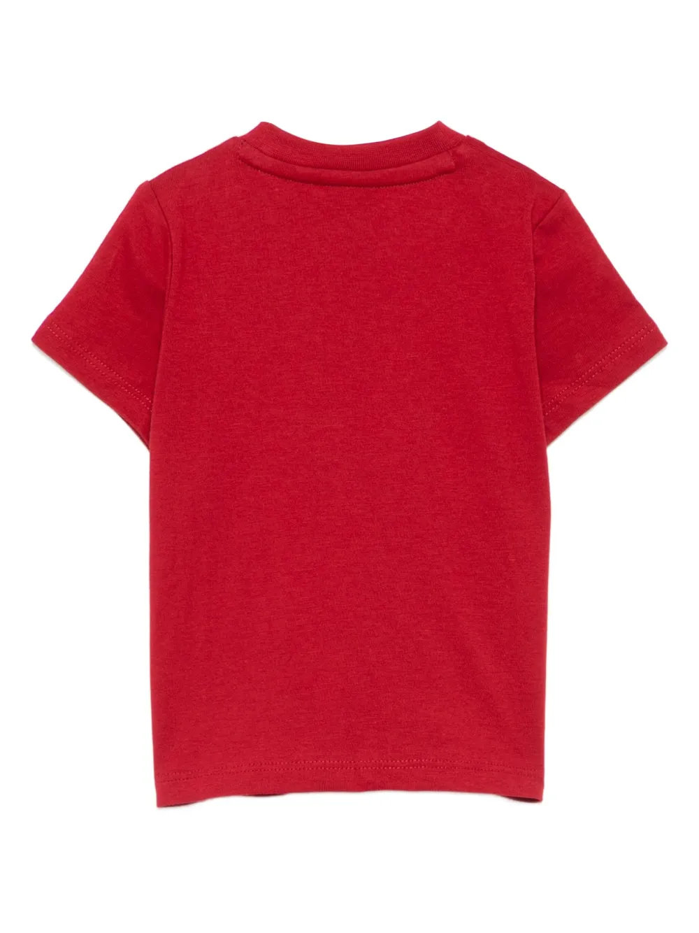 BOSS T-shirt met logoprint Rood