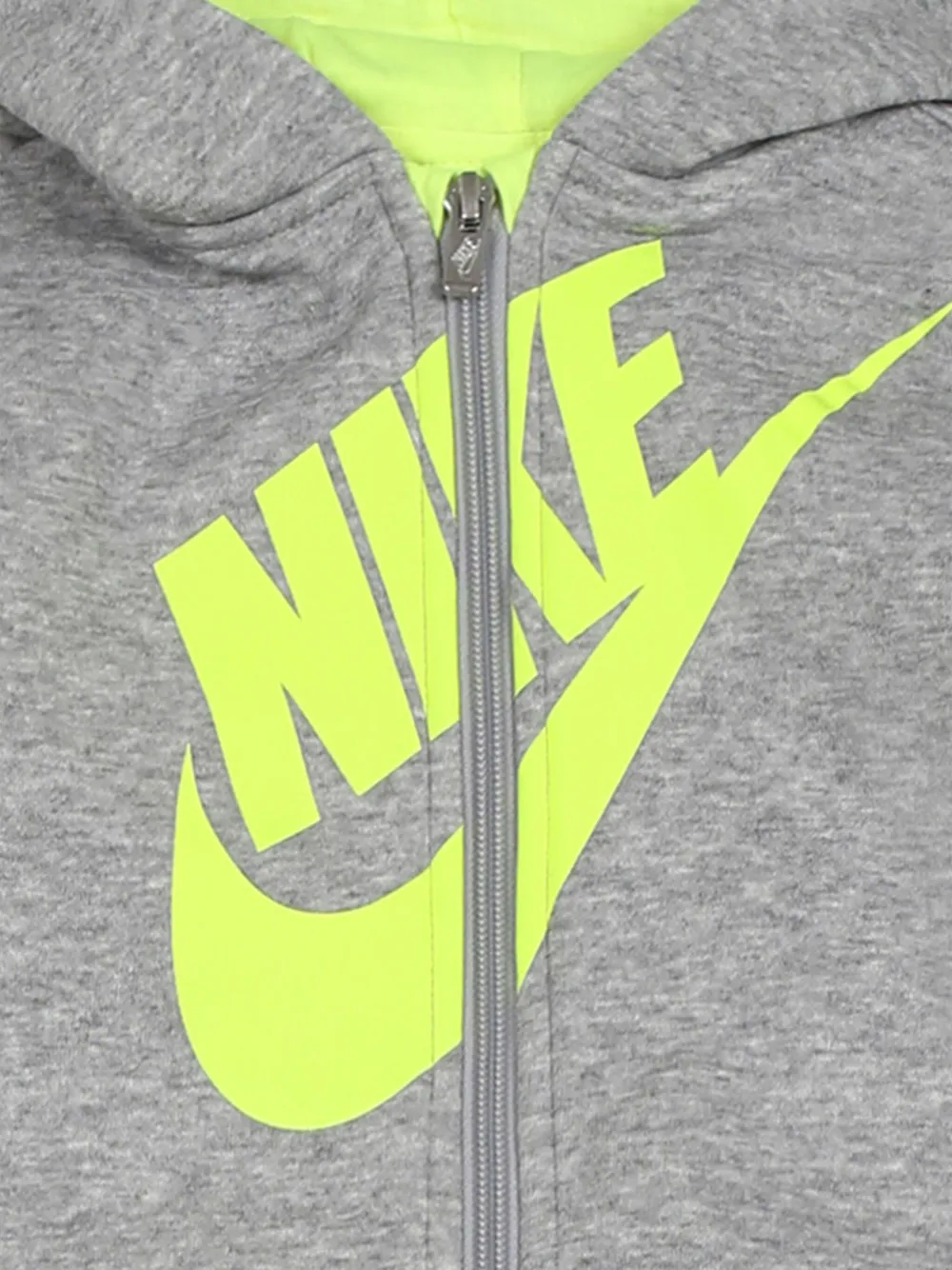 Nike Kids logo-appliqué tracksuit set Grijs