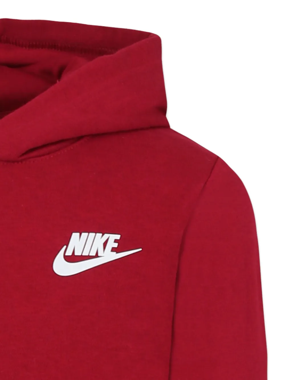 Nike Kids Trainingspak met geborduurd logo en vlakken Rood