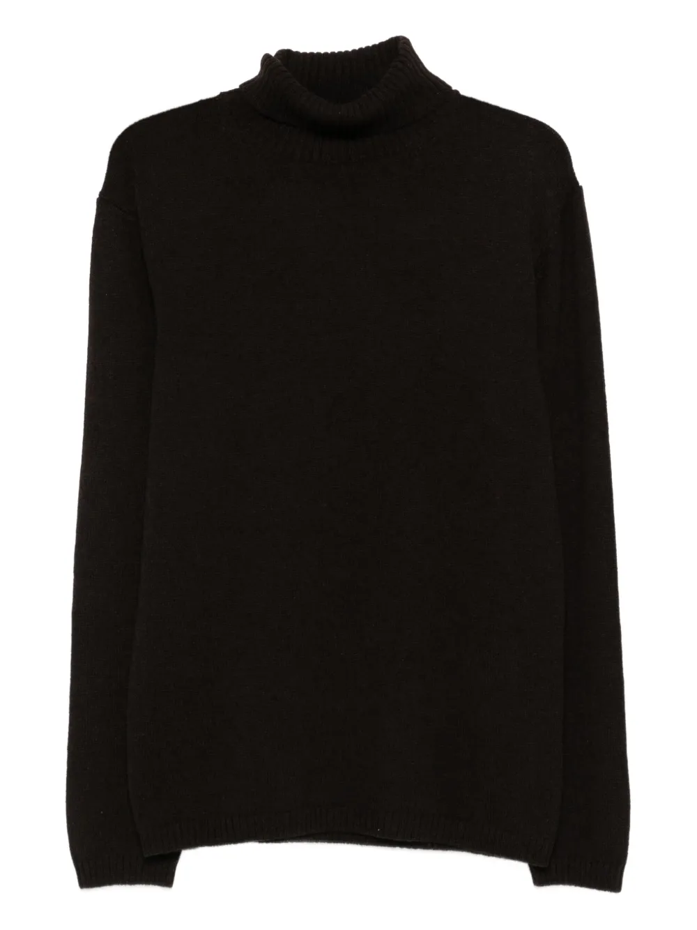 Daniele Fiesoli turtleneck wool sweater | Brown | Image 1