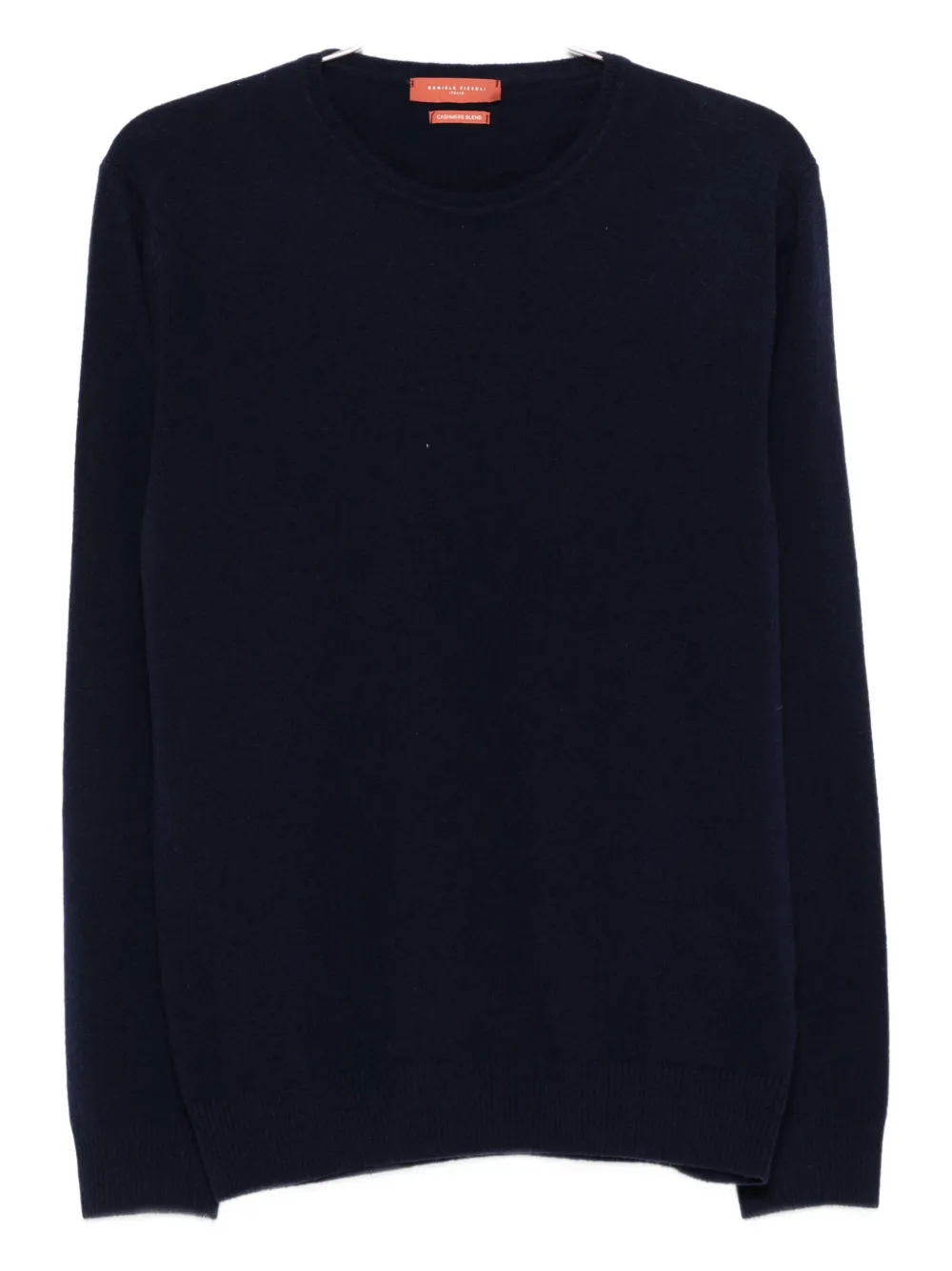 Daniele Fiesoli Round-neck Cashmere Sweater In Blue