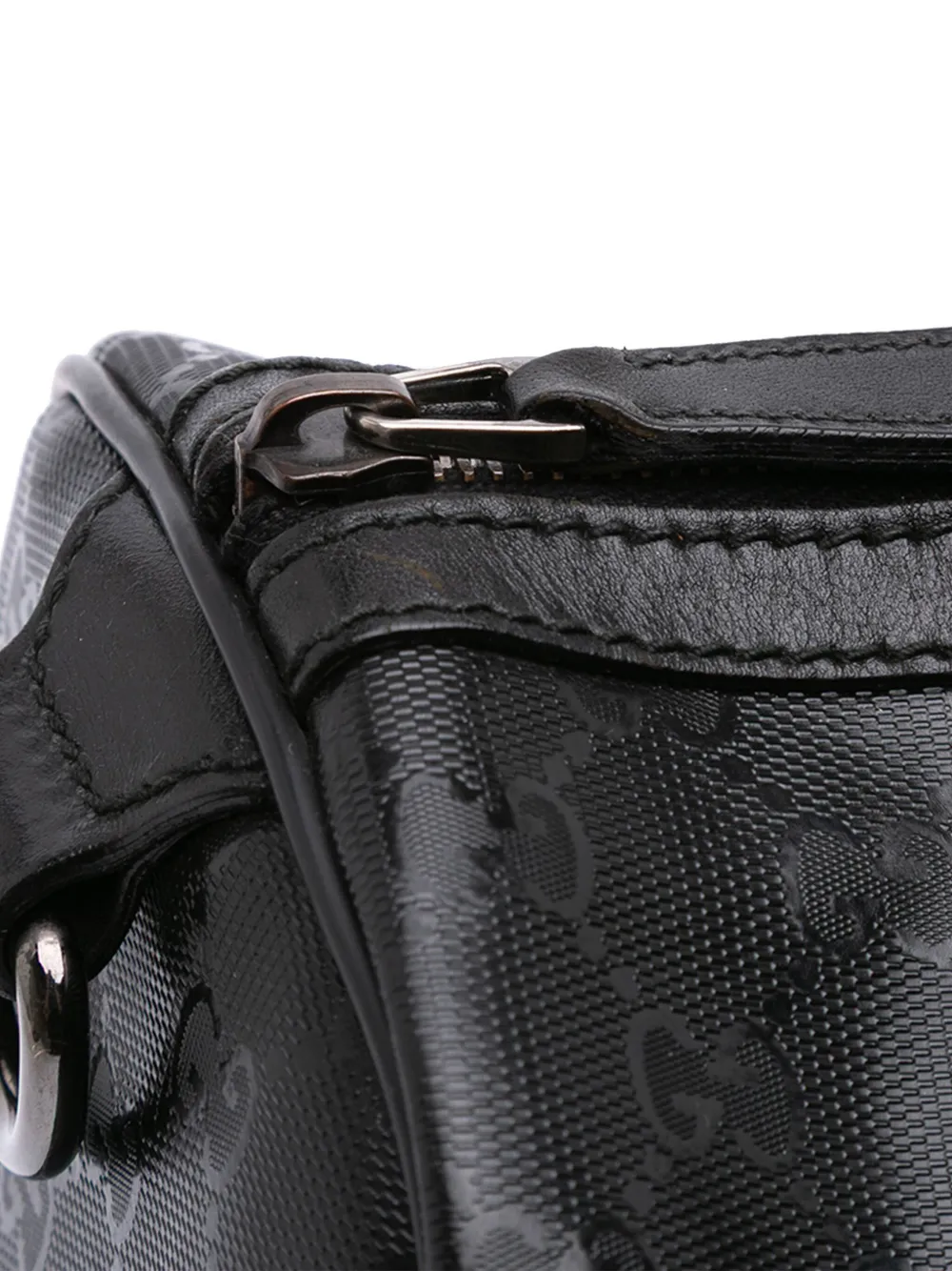 Gucci Pre-Owned 2016-2025 GGインプリメ ボストンバッグ | ブラック