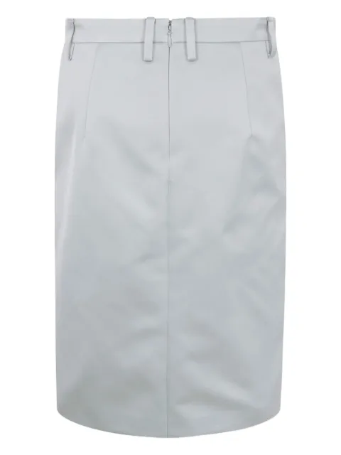 Nº21 zip-front pencil skirt
