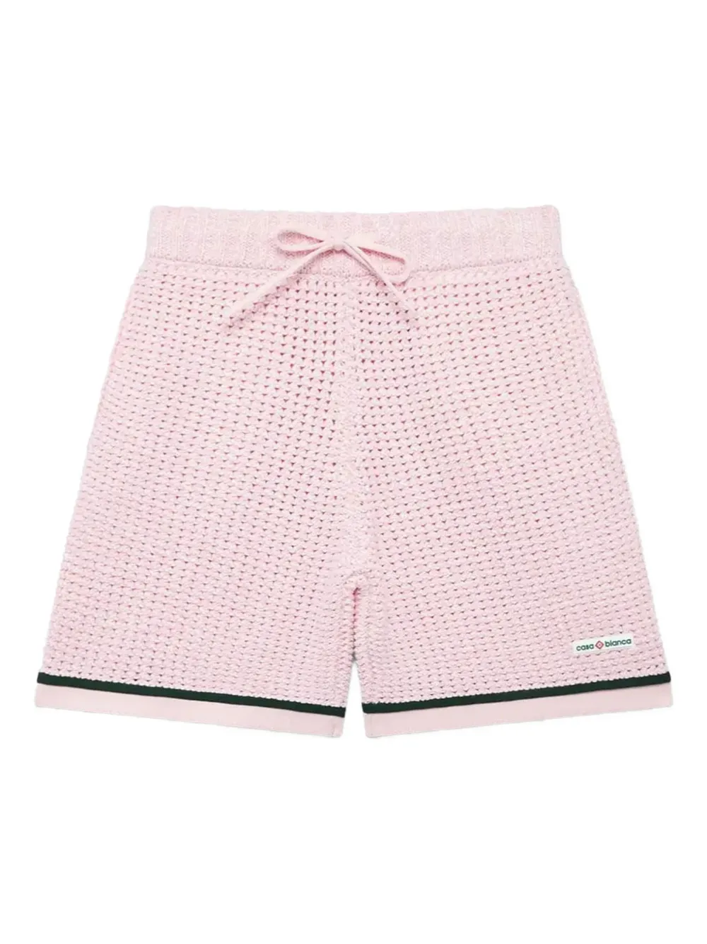 Casablanca Poloshorts met trekkoord Roze