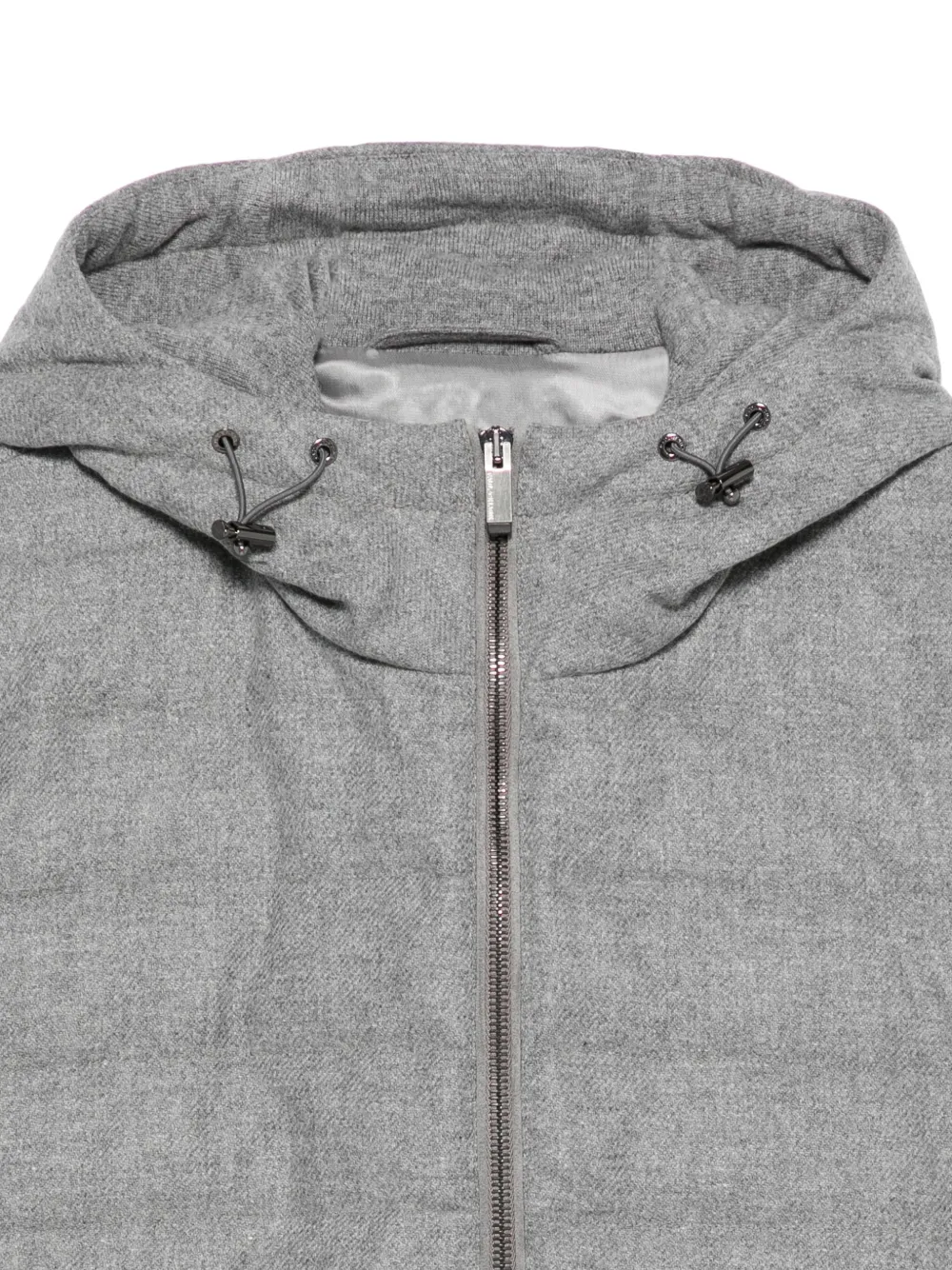 Paul & Shark Trui met capuchon en ritssluiting Grijs