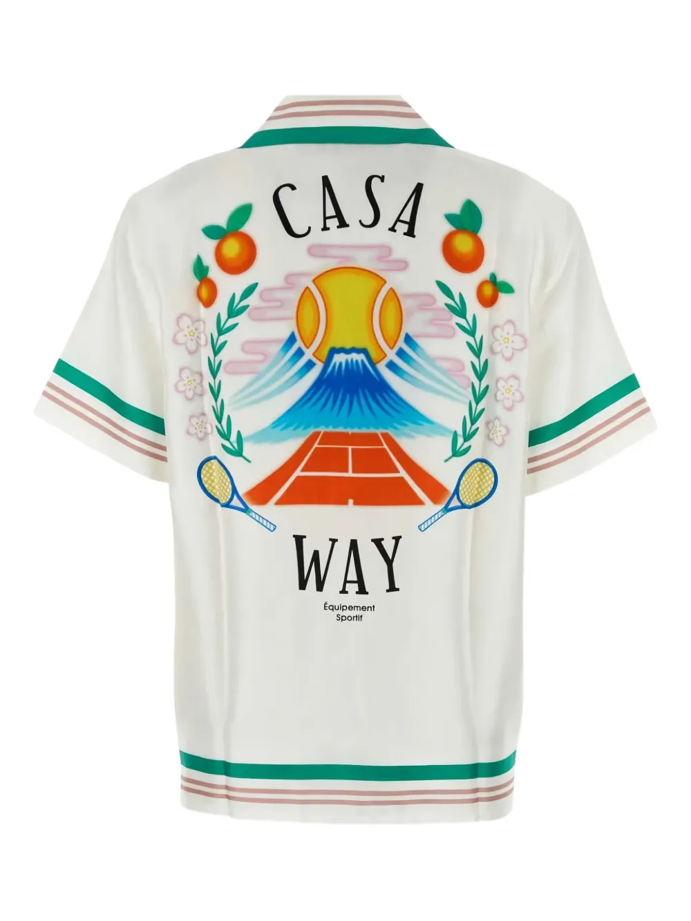 Casablanca gradient-effect heart-monogram shirt | Image 2