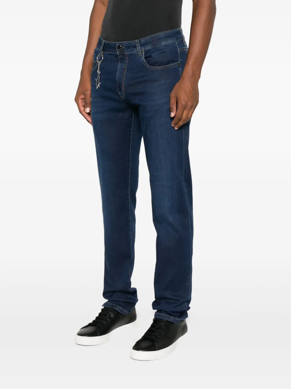 Paul & Shark Shark-keychain Jeans In Blue