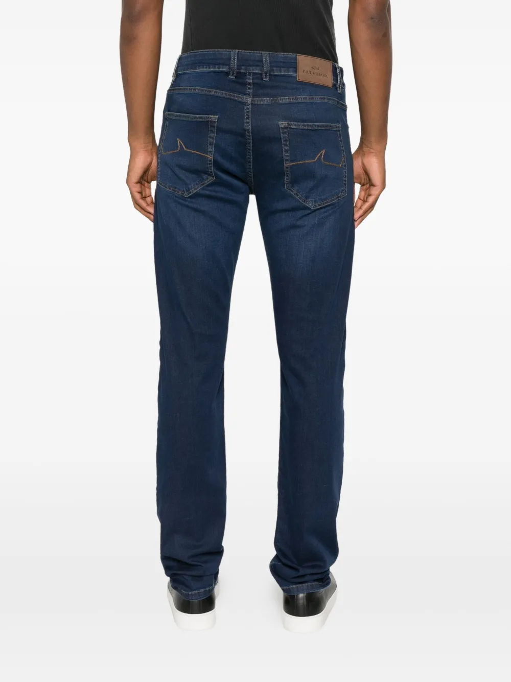 Paul & Shark Jeans met haaiensleutelhanger Blauw