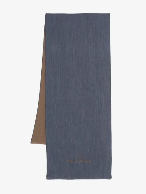 Paul & Shark two-tone wool scarf