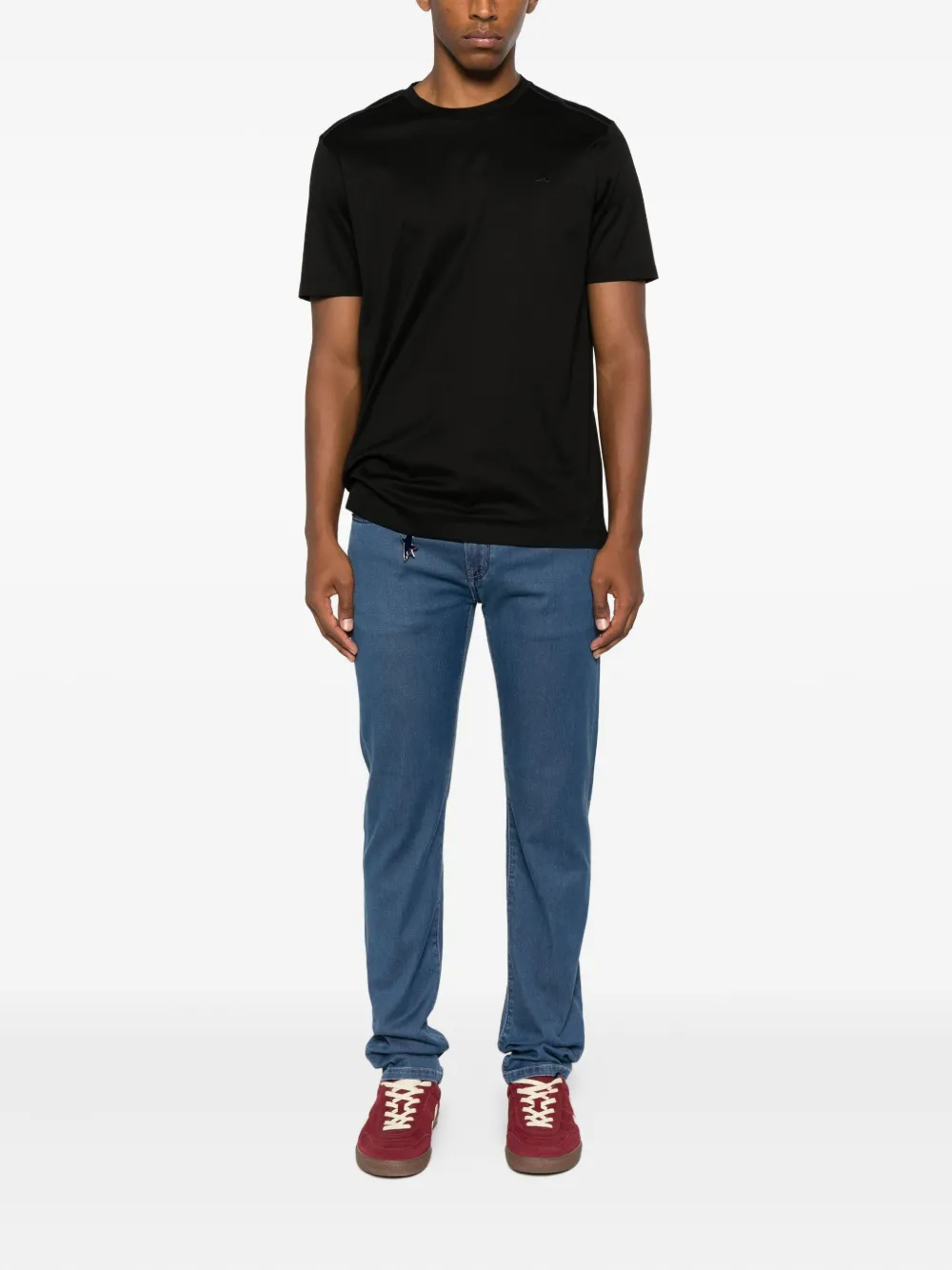 Paul & Shark Katoenen T-shirt - Zwart