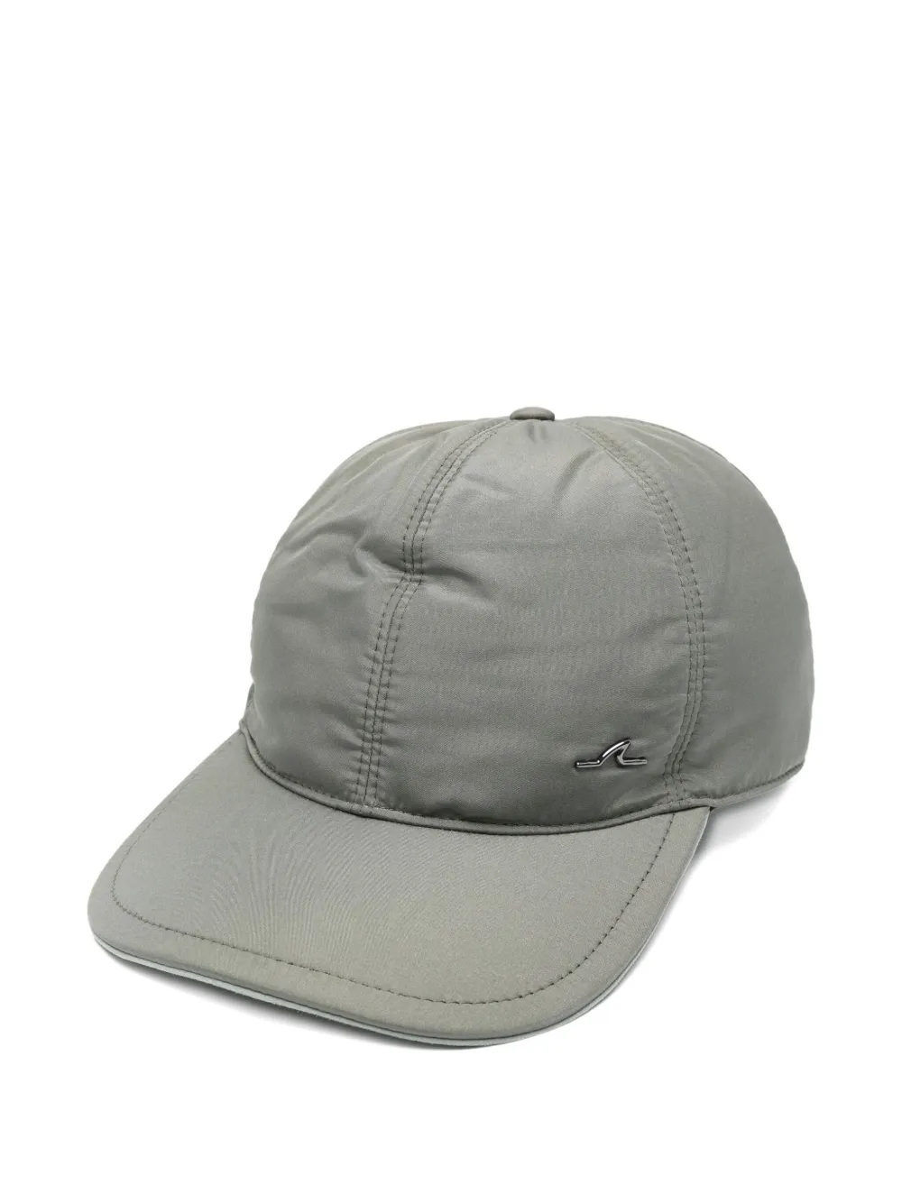 Paul & Shark Typhoon Logo-plaque Baseball Cap In Gray