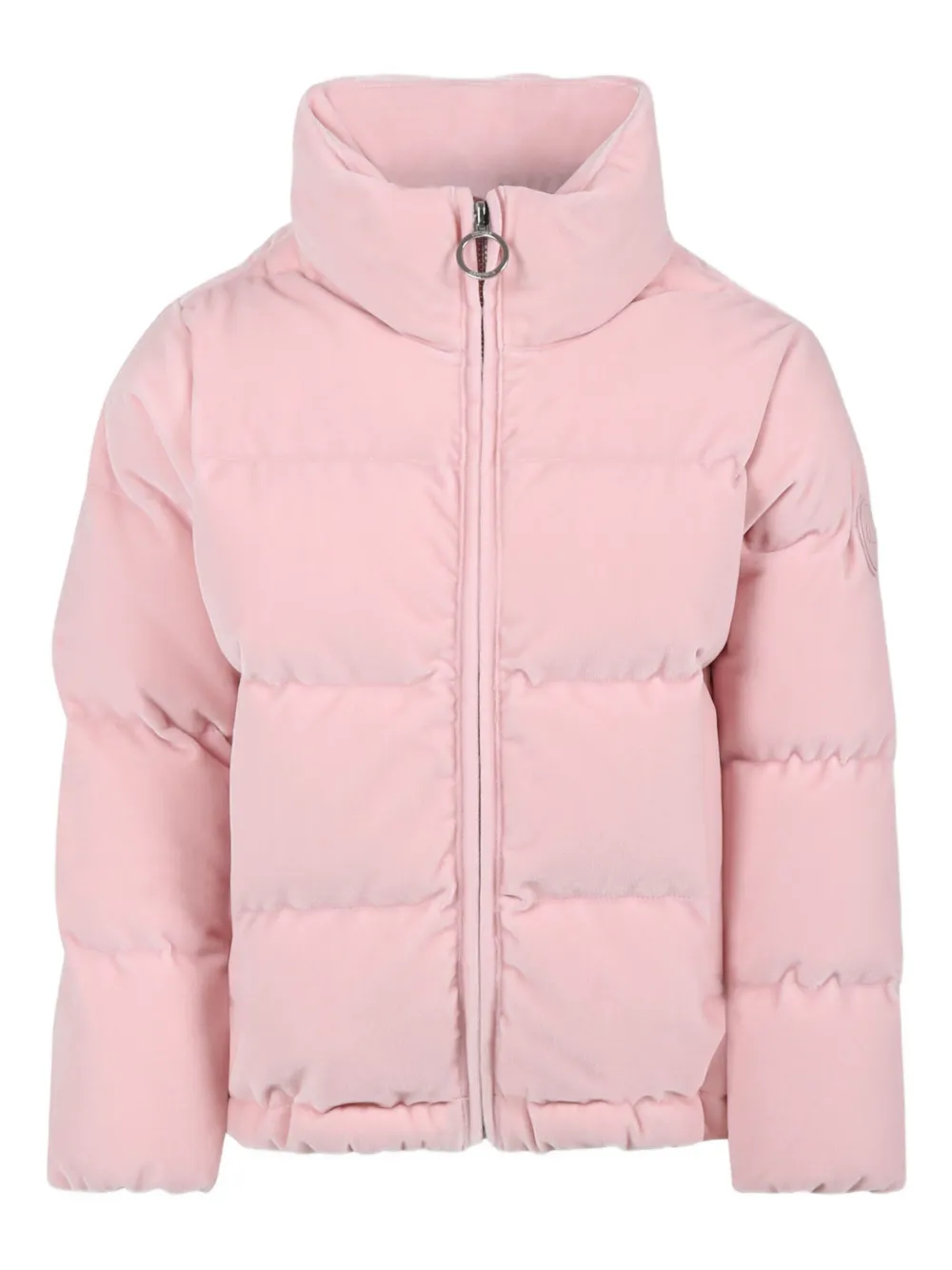 Colmar Kids velvet quilted jacket Roze