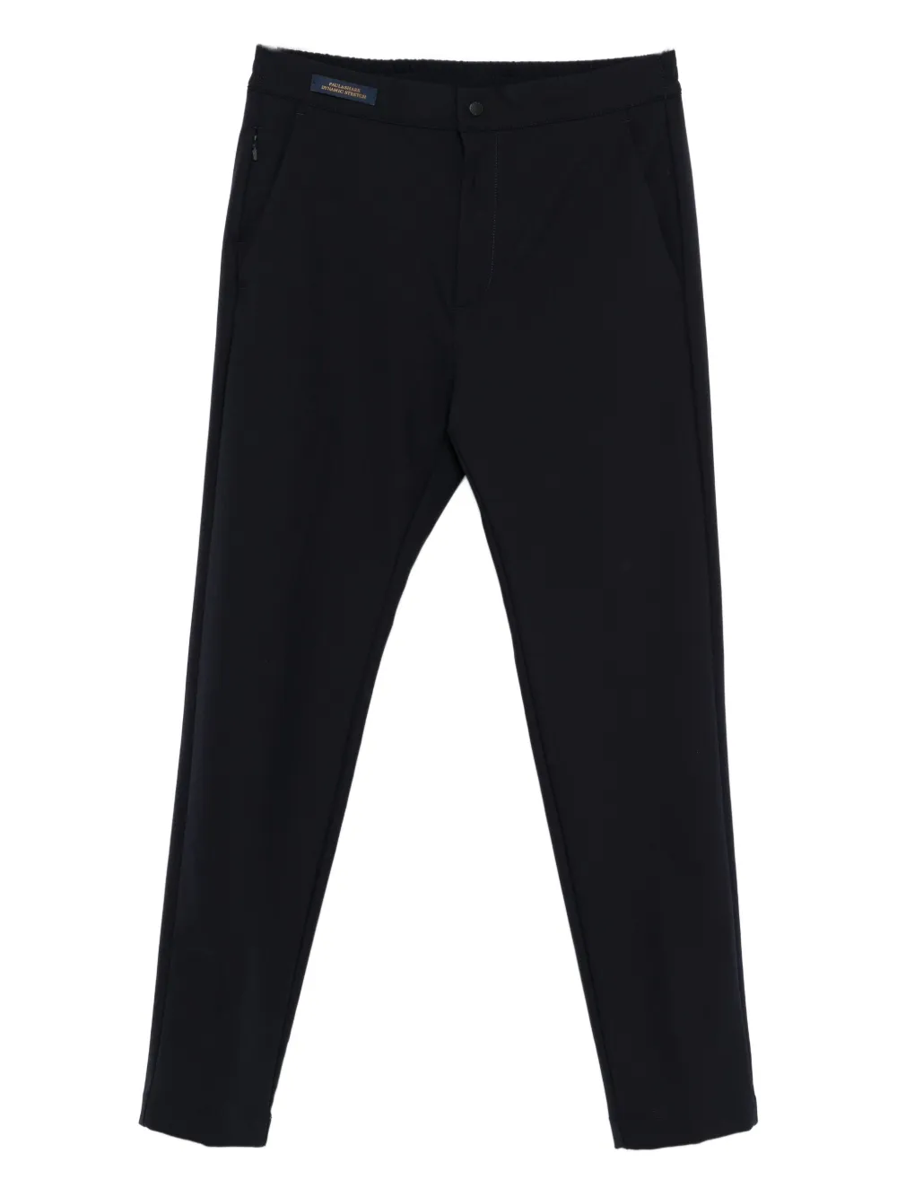 Paul & Shark Elastic-waistband Trousers In Black