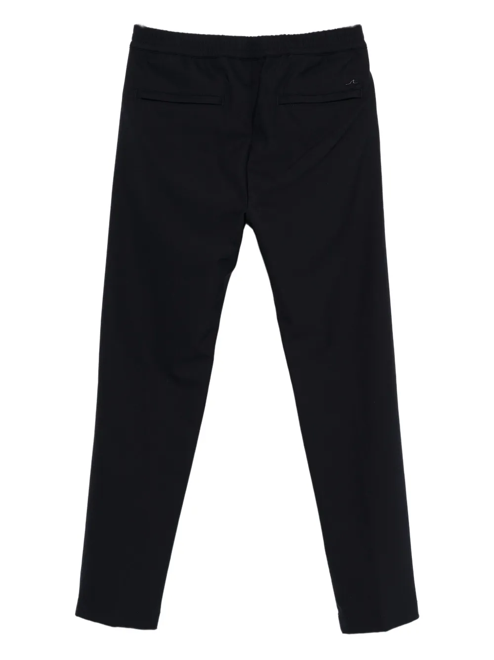 Paul & Shark Elastic-waistband Trousers In Black