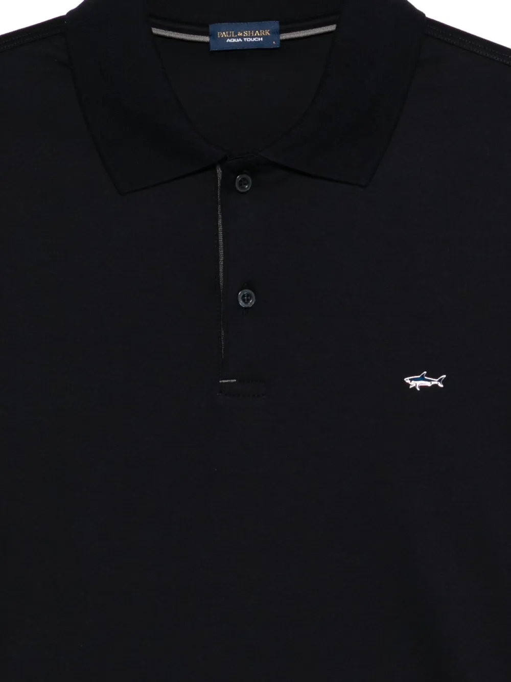 Paul & Shark Poloshirt met lange mouwen Zwart