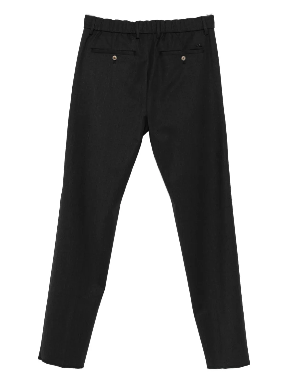 Paul & Shark Geplooide broek met haaiensleutelhanger - Zwart