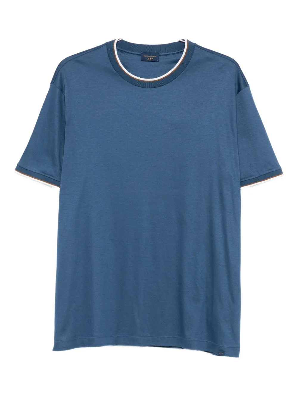 Paul & Shark Crew-neck T-shirt In Blue