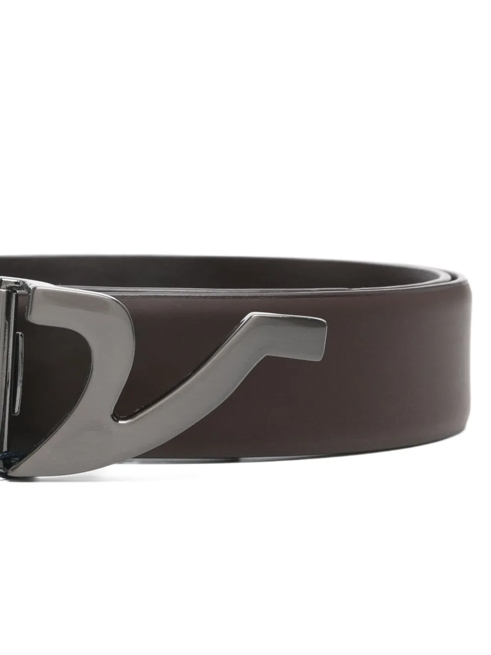 Paul & Shark Leren riem - Bruin