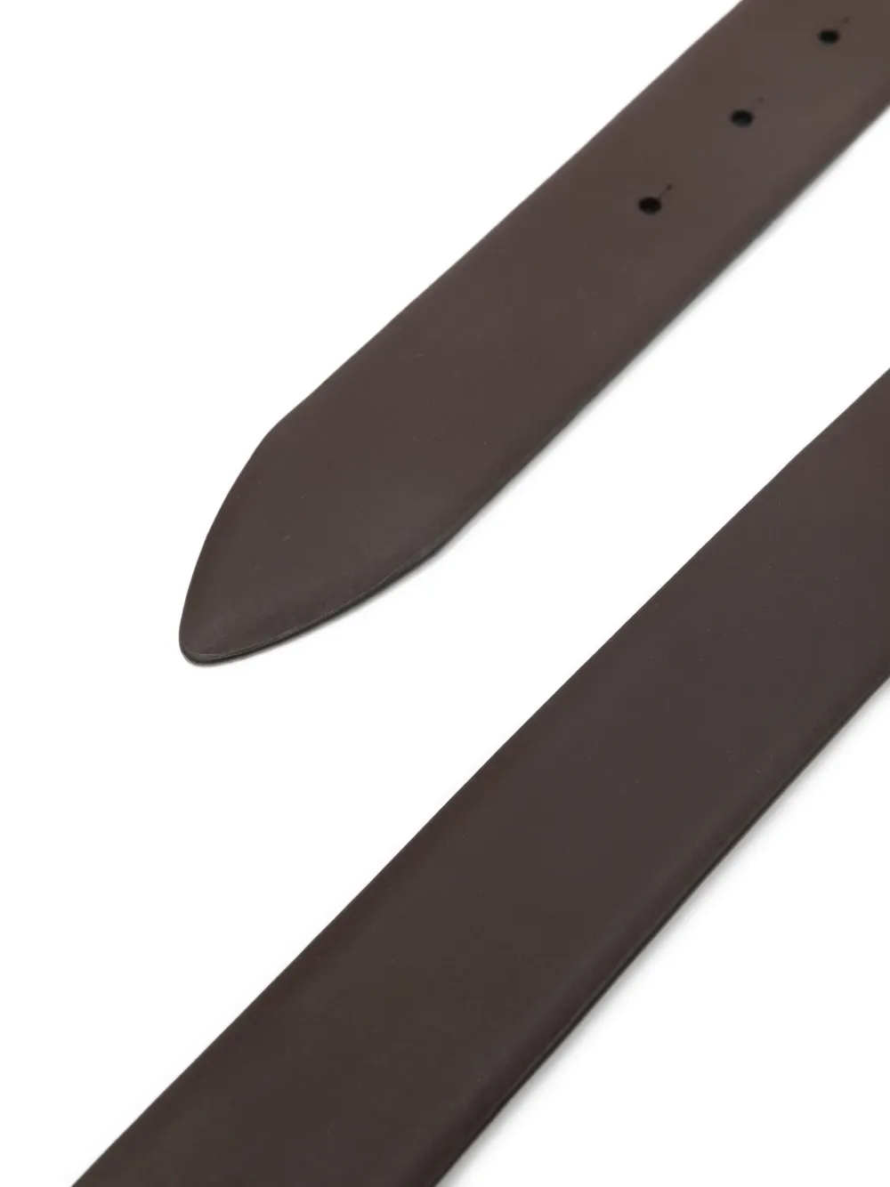 Paul & Shark Leren riem Bruin