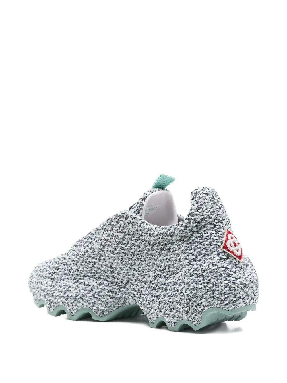 Casablanca knitted sneakers Green