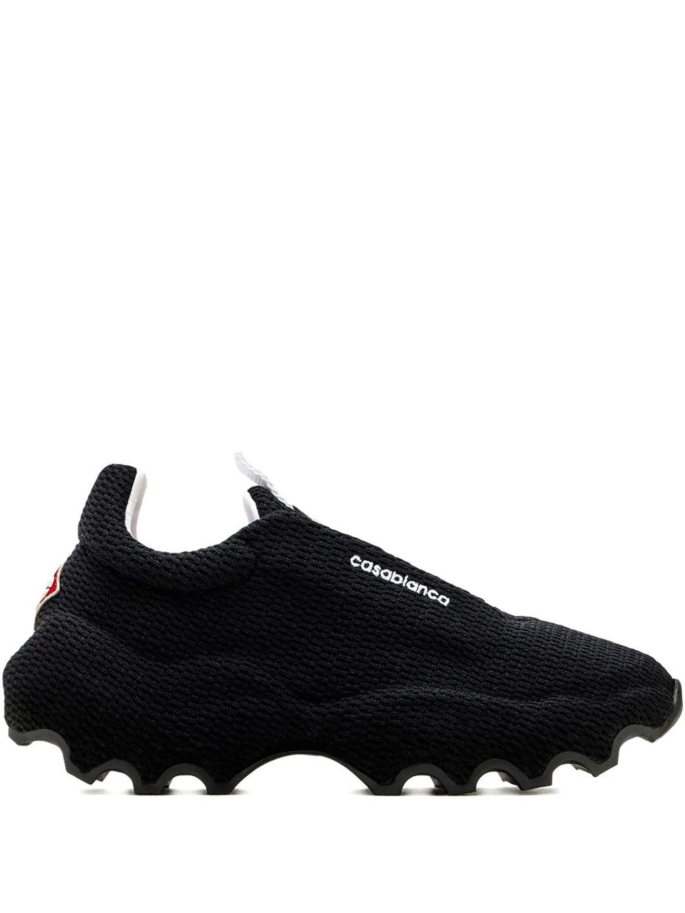 Casablanca logo slip-on sneakers | Black | Image 1