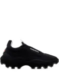 Casablanca logo slip-on sneakers - Black