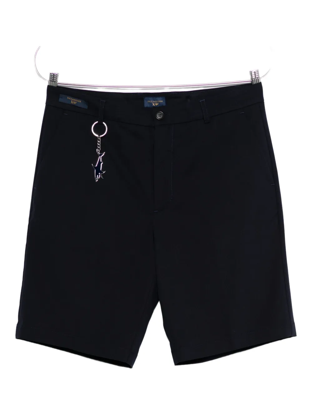 Paul & Shark shark-keychain shorts | Black | Image 1