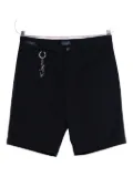 Paul & Shark shark-keychain shorts - Black