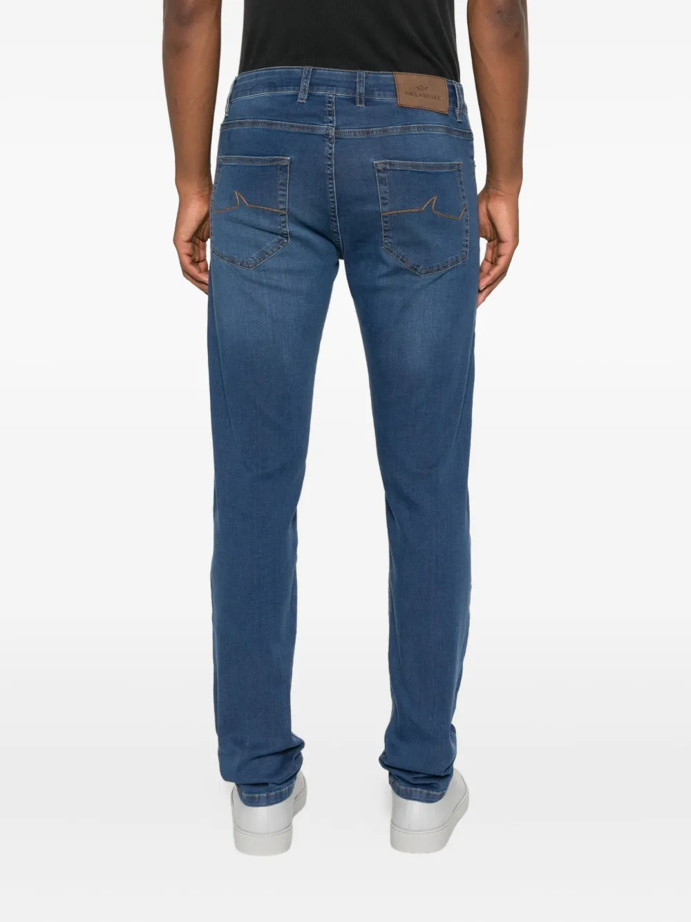 Paul & Shark Jeans met haaiensleutelhanger Blauw