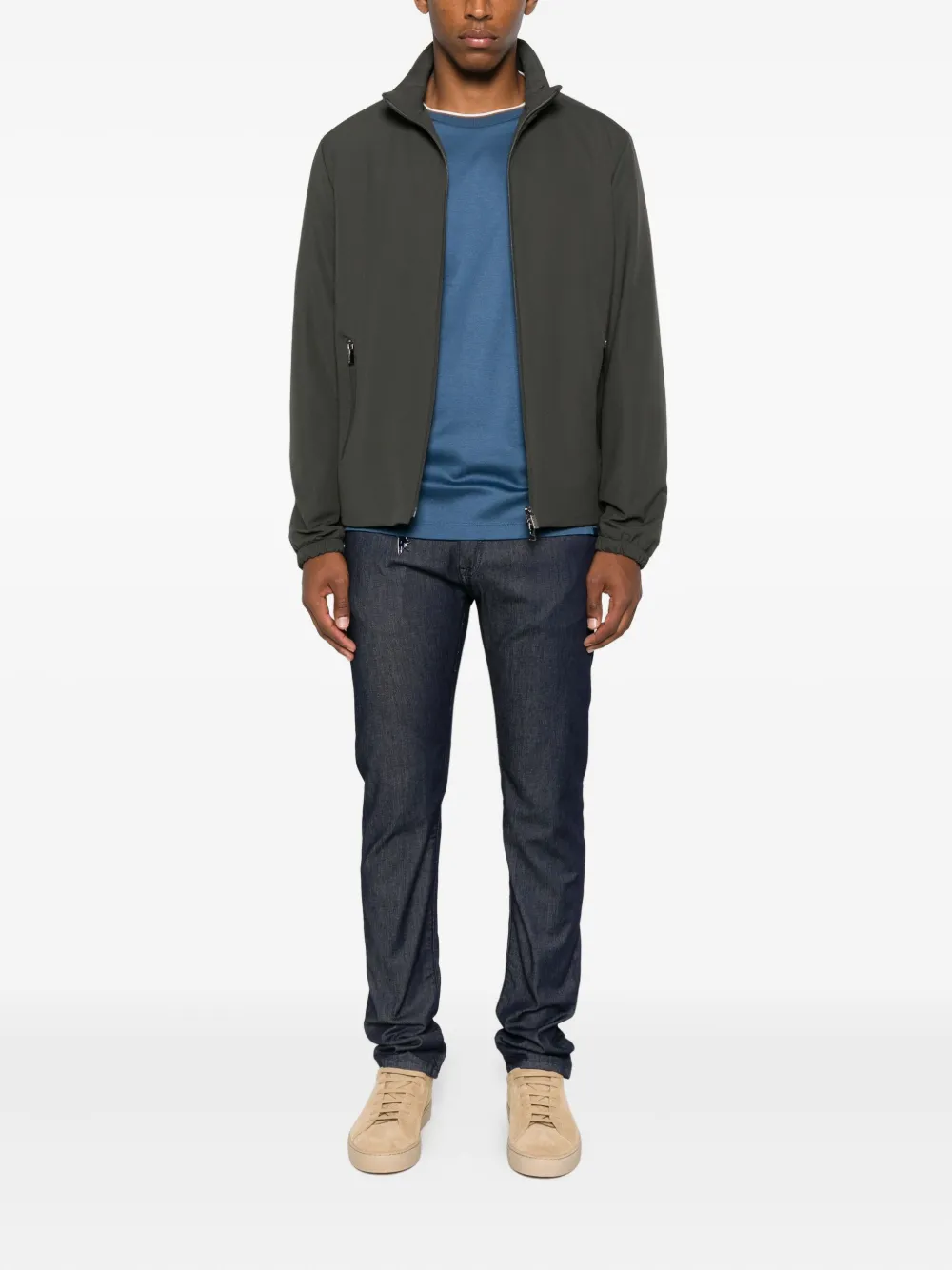 Paul & Shark Jeans met haaiensleutelhanger - Blauw