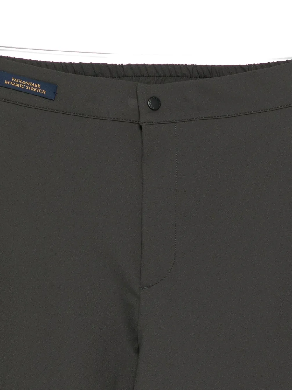 Paul & Shark Elastic-waistband Trousers In Gray