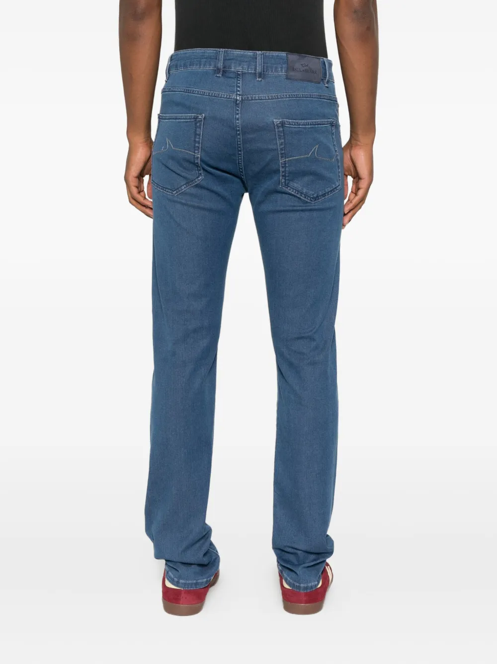 Paul & Shark Shark-keychain Jeans In Blue