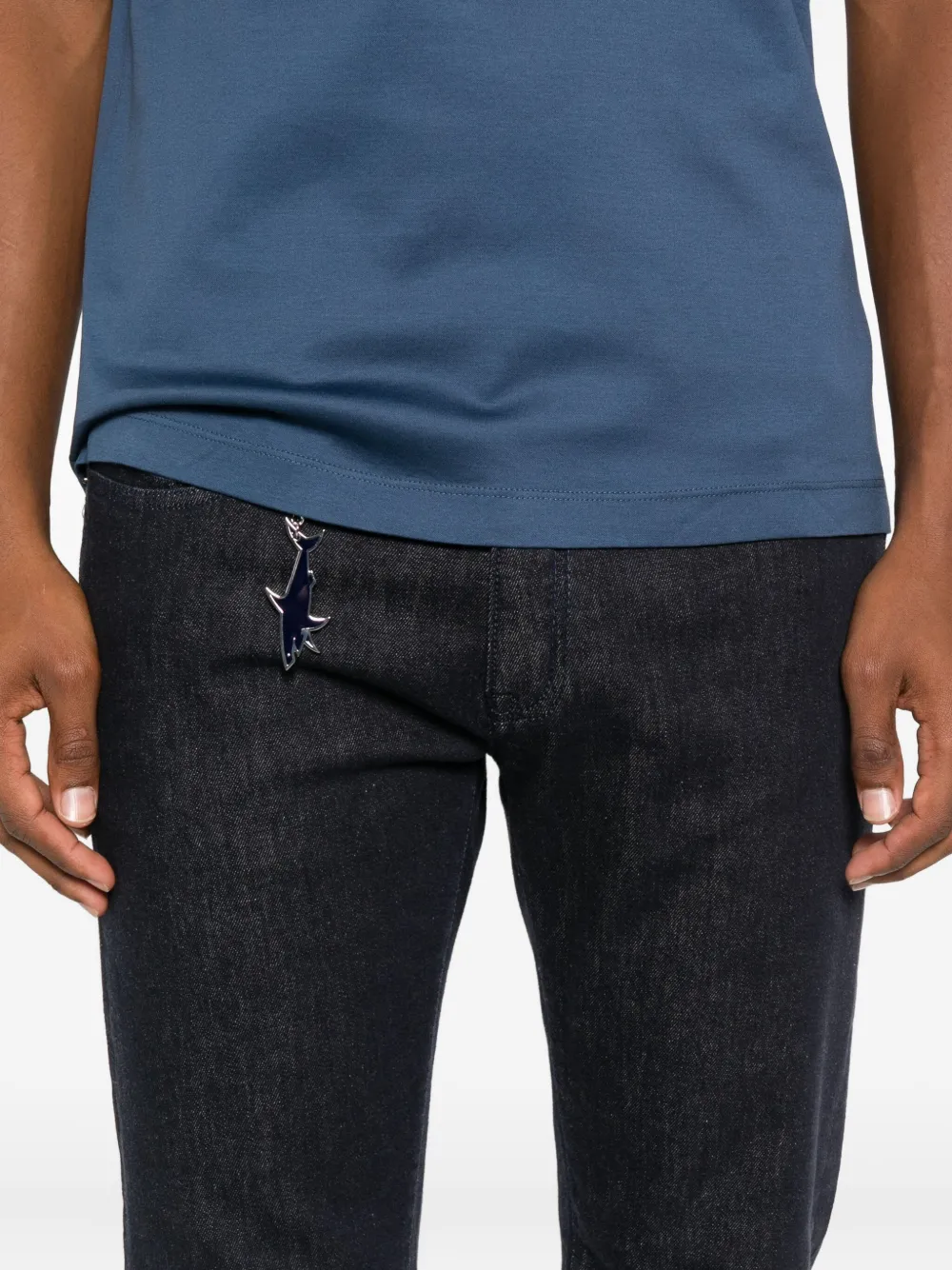 Paul & Shark Key-chain Jeans In Black