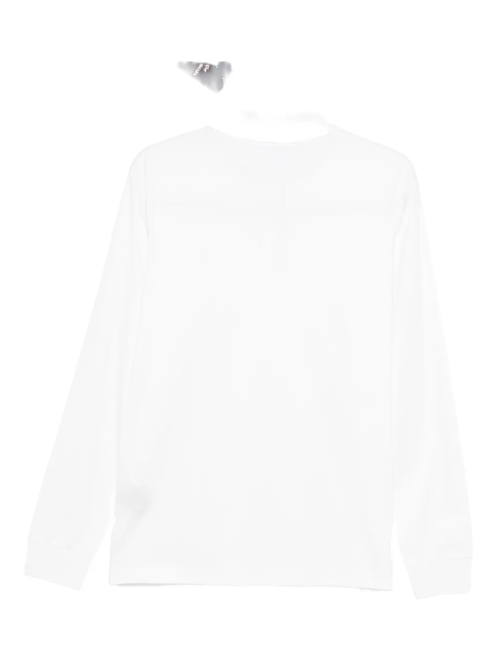 Paul & Shark Long-sleeve Polo Shirt In White