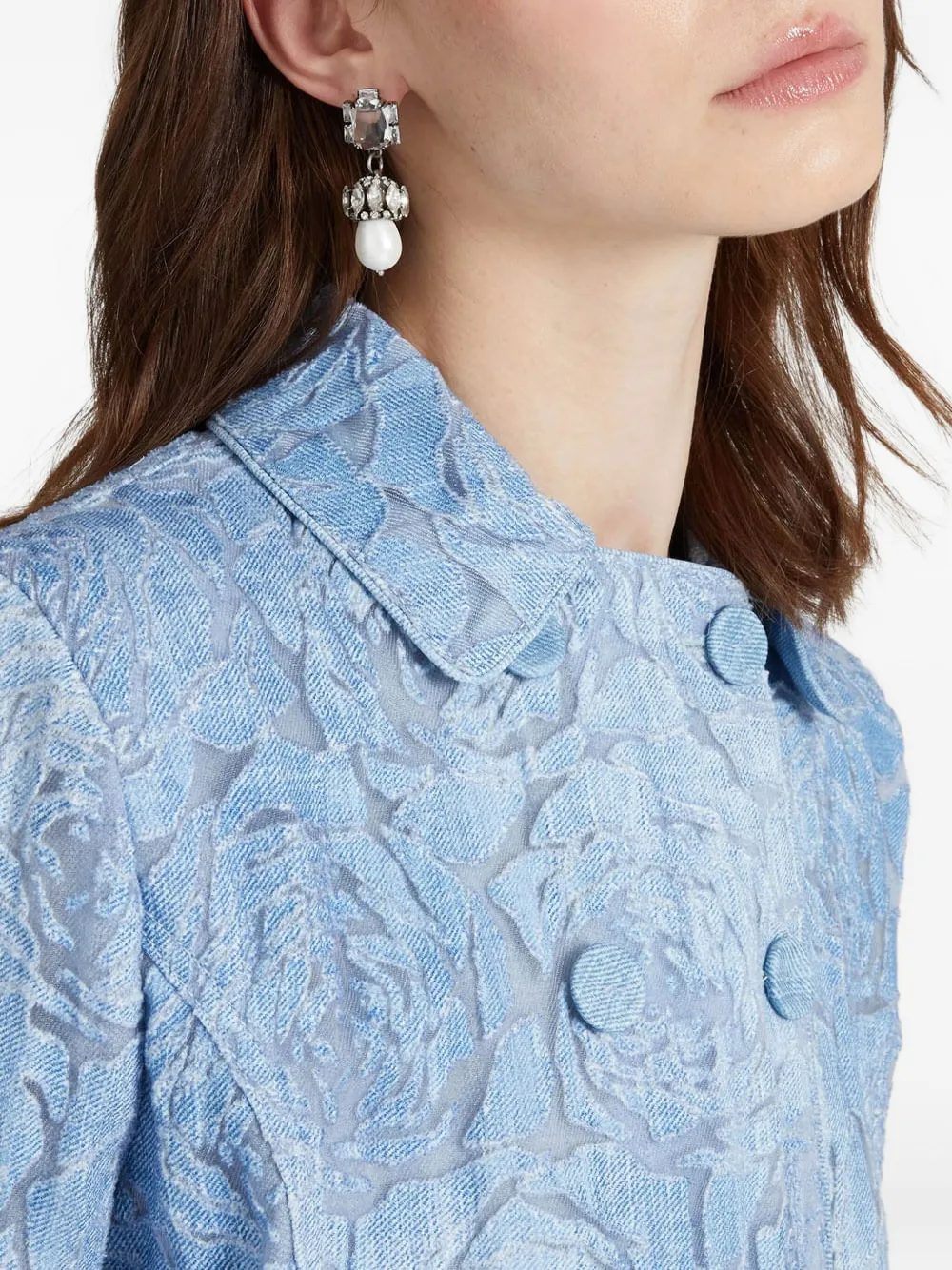 Ermanno Scervino crystal-pearl drop earrings | Image 2