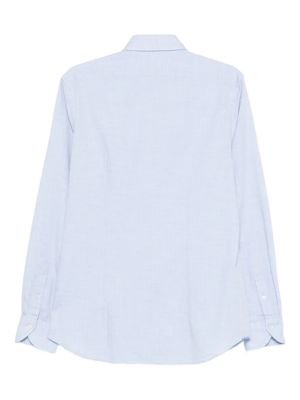 Xacus textured shirt Blauw